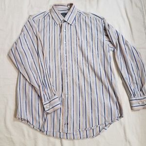 Striped shirt with interesting pattern